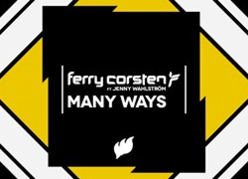 Ferry Corsten ft Jenny Wahlstrom_Many Ways_artwork